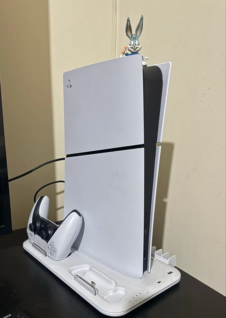 PS5 SLIM + BASE + HD EXTERNO 