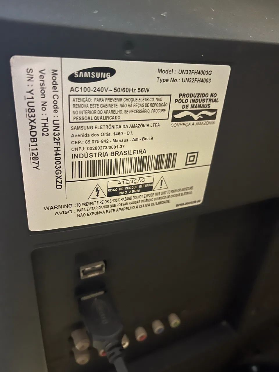 Samsung TV LED 32? - FUNCIONANDO PERFEITAMENTE  - Foto 3