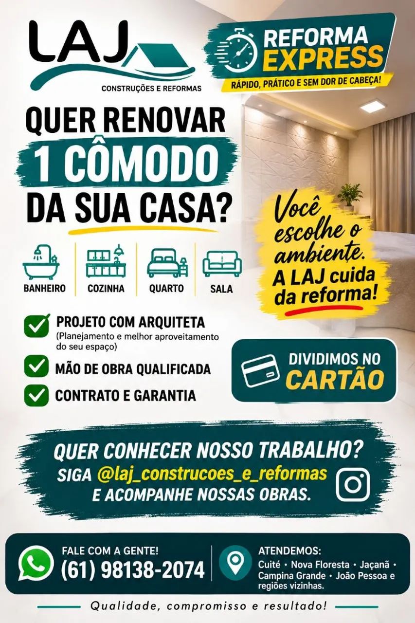 Reformas, construções, gerenciamento e projetos