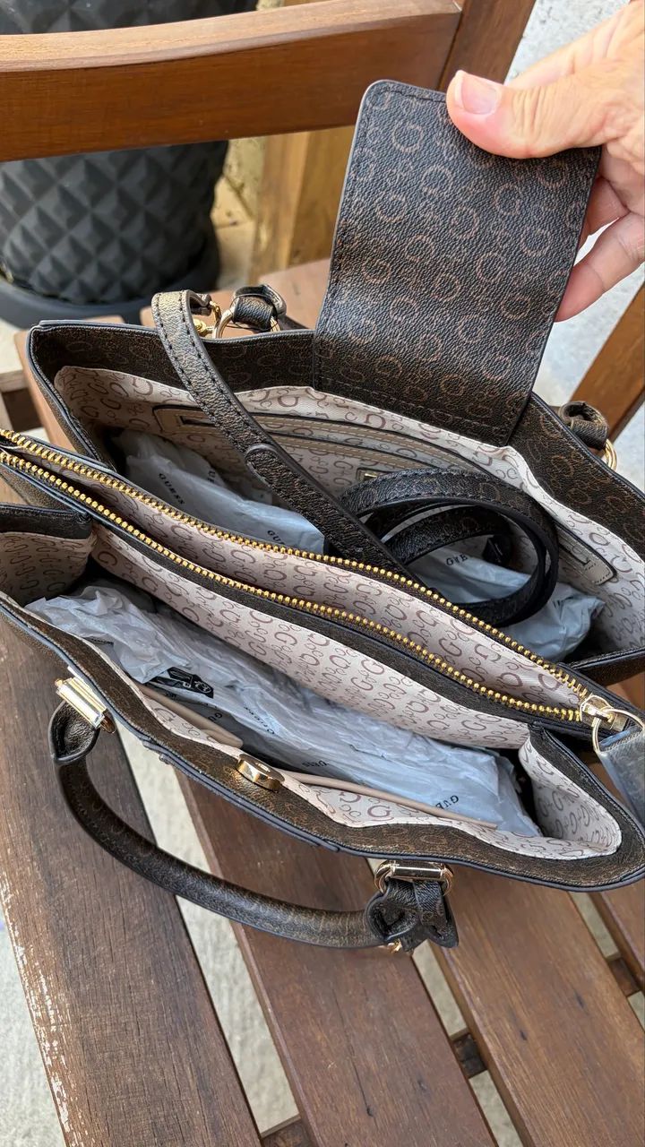 Bolsa GUESS ORIGINAL - Nova - Foto 4