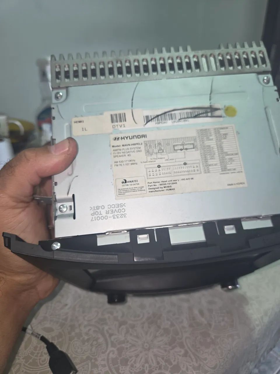 Multimidia Som DVD Original HB20 com TV e GPS - Foto 3