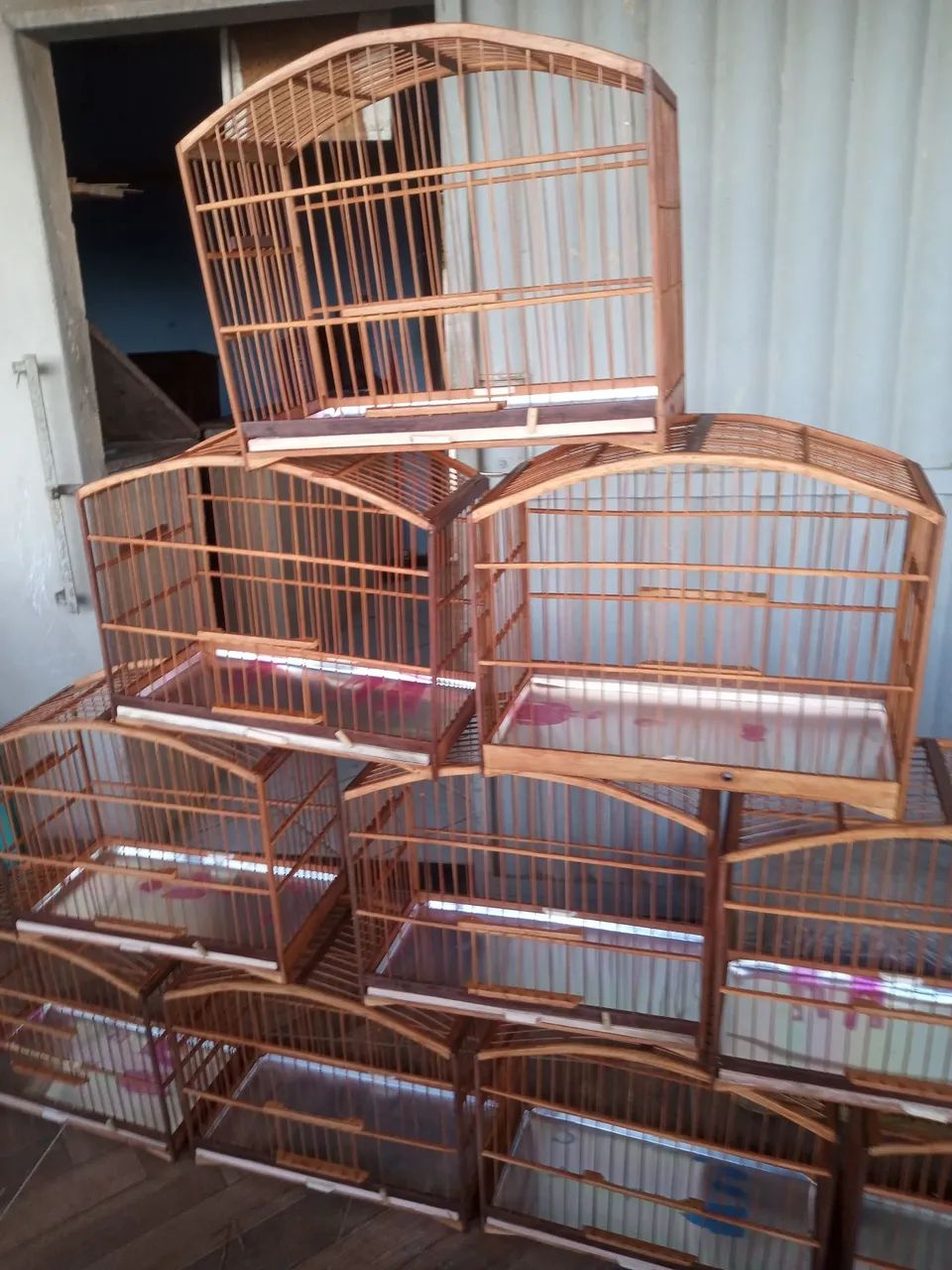 Gaiola pássaro grande  - Foto 6