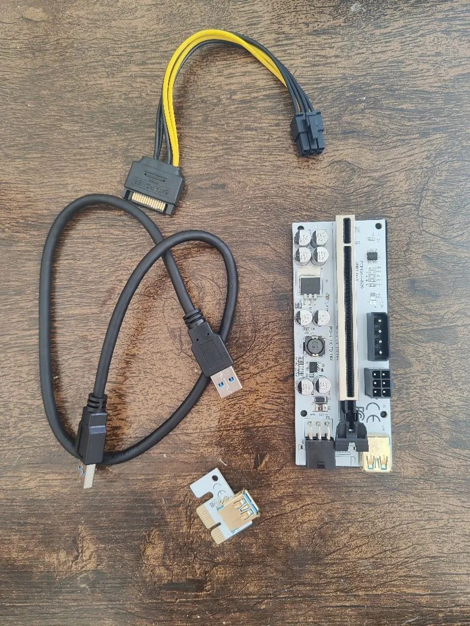 Riser PCI-E 1x a 16x,