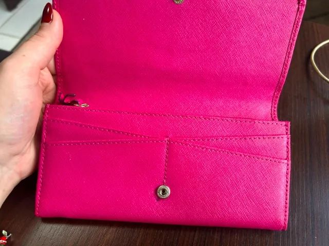 Carteira Visctoria's Secret trifold - Rosa Pink  - Foto 4