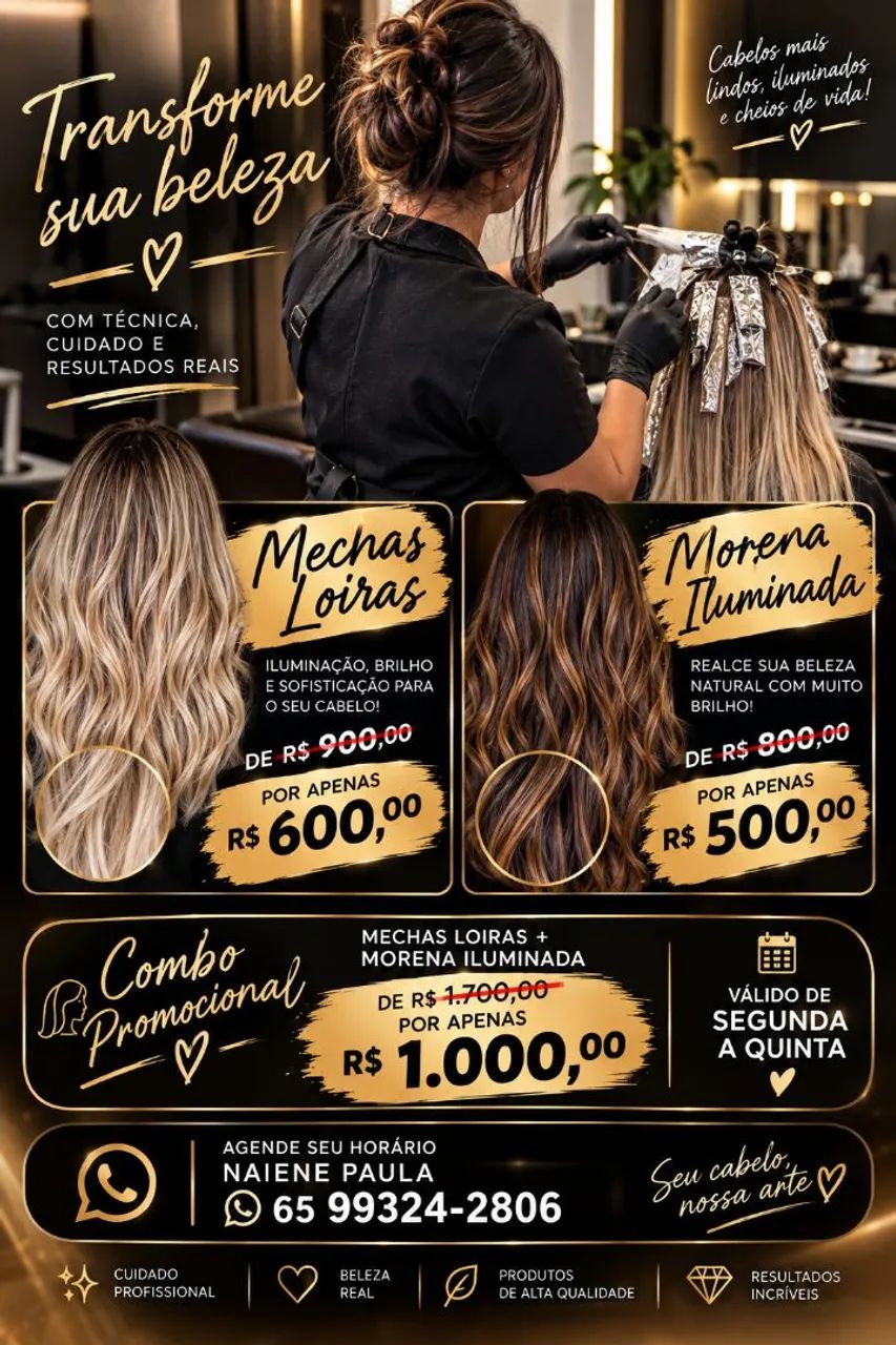 Cabeleireira especialista em colorimetria  - Foto 2