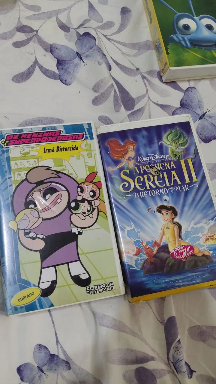 VHS MENINAS SUPERPODEROSAS E A PEQUENA SEREIA 2