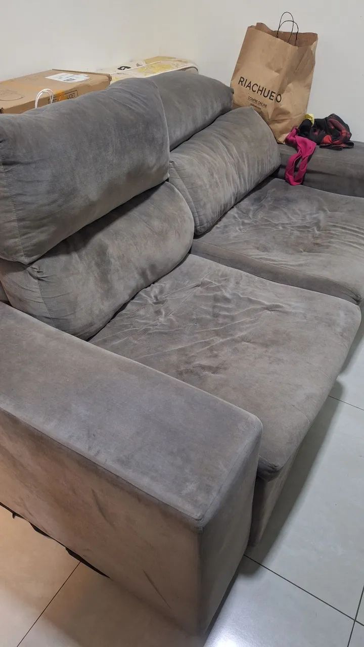 Sofá retrátil usado