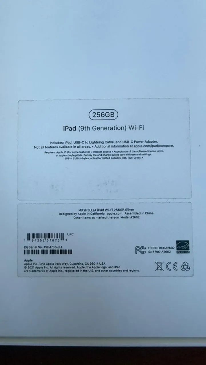 APPLE IPAD 9° GERAÇÃO 256 GB - Foto 3