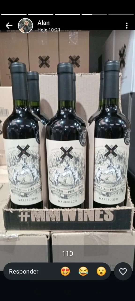 vinho cordeiro