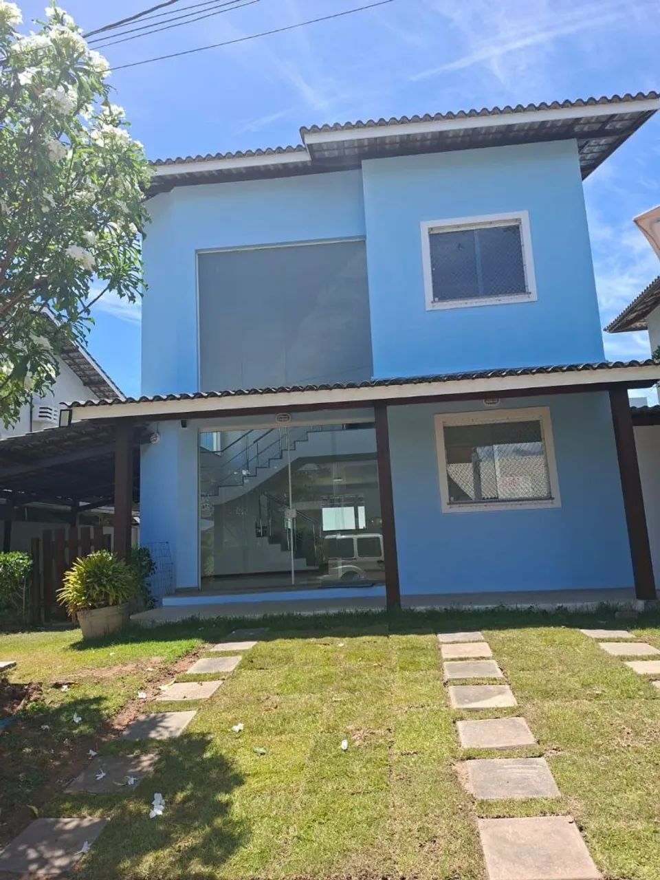 CASA DUPLEX ALUGUEL MOBILIADA 