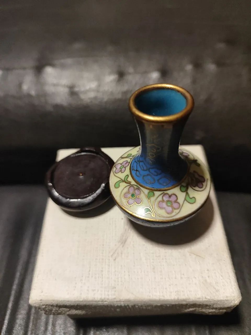 Mini vaso chinês cloissonné - Foto 2