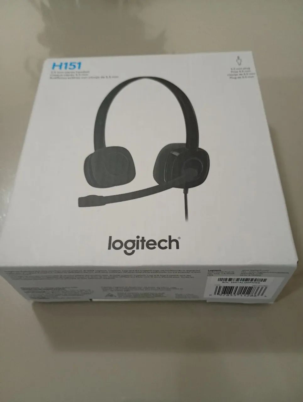 Fone Headset Logitech H151 - Lacrado na Caixa. - Foto 2