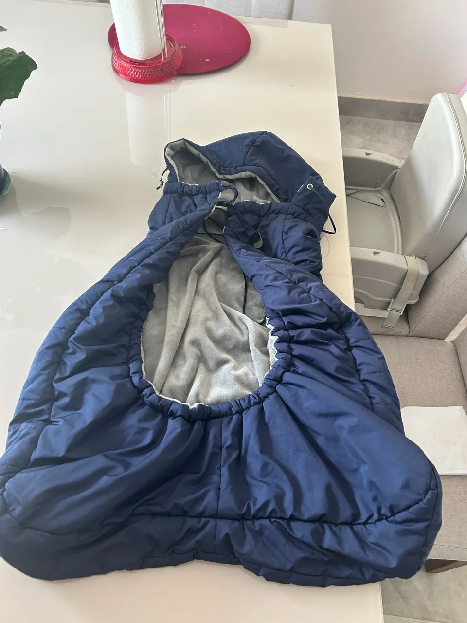 Saco de dormir carrinho bebê para frio  - Foto 4