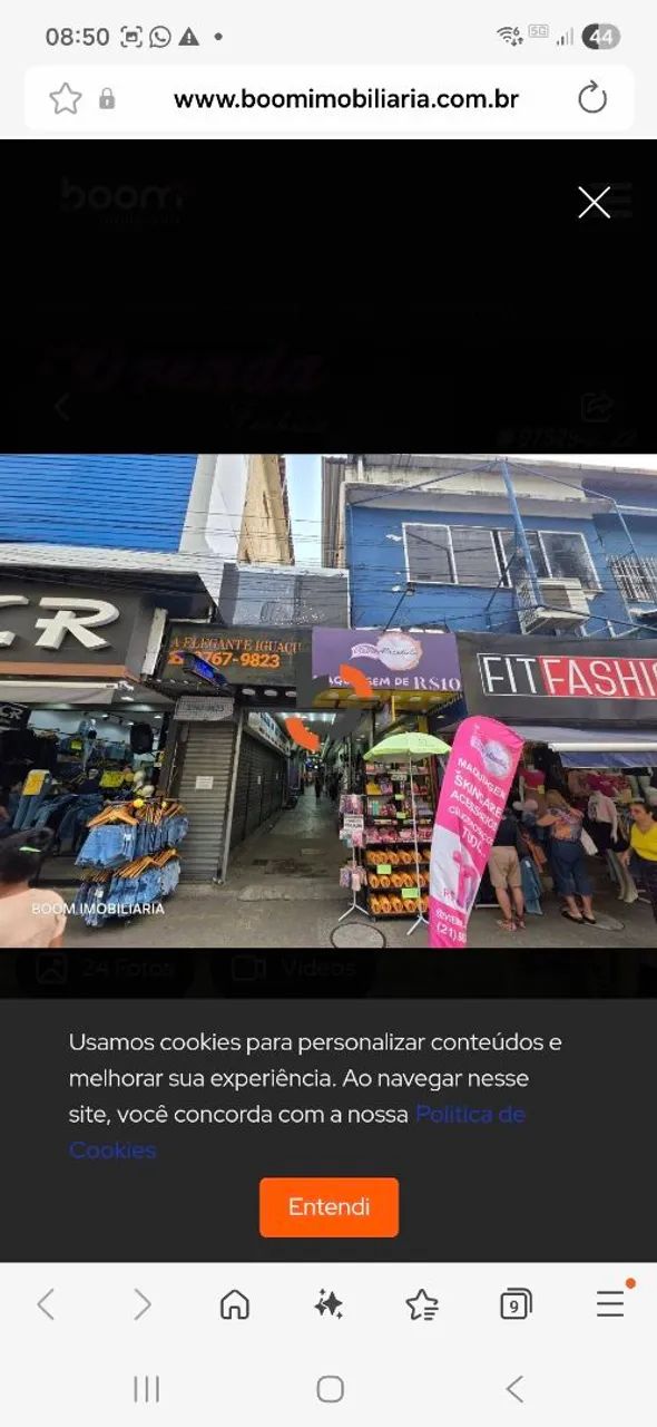 Excelente loja no Centro de Nova Iguaçu