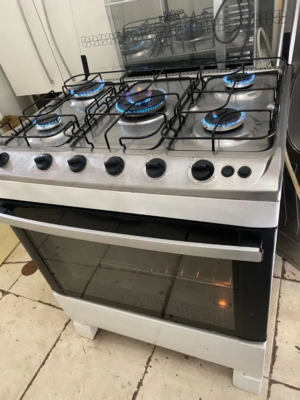Fogão automático entrego 