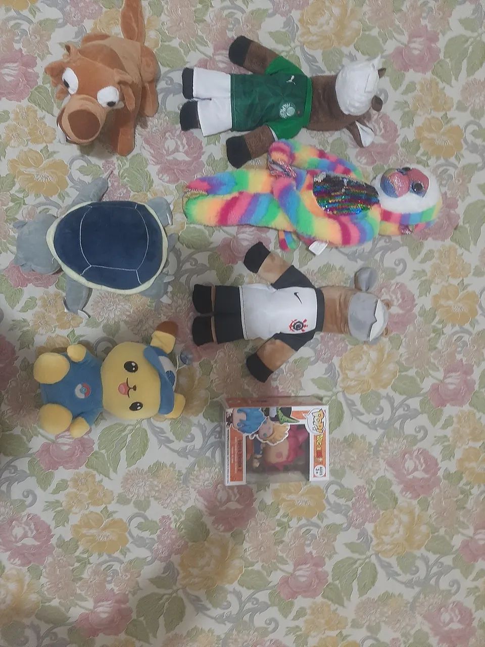 Kit com 7 pecas de ursinho de pelucia - Foto 2