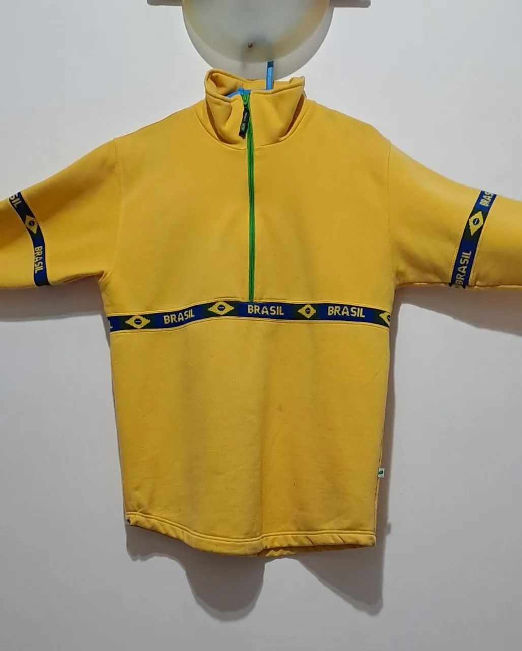 Blusa de moletom do Brasil!! Tam G, - Foto 3
