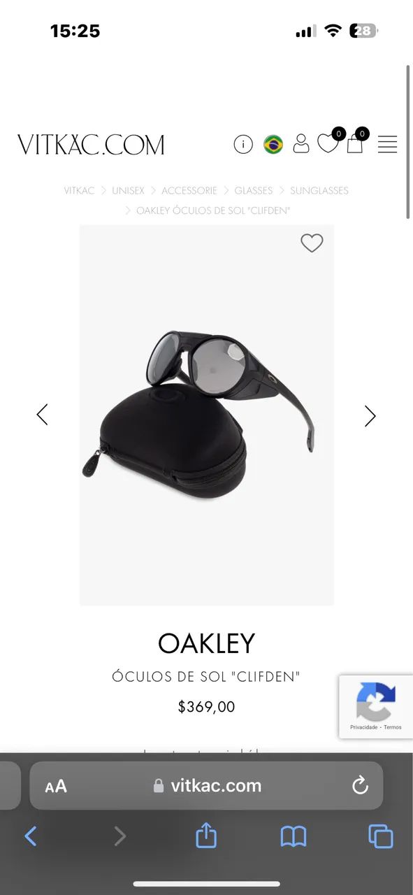Óculos Oakley clifden polarizado 