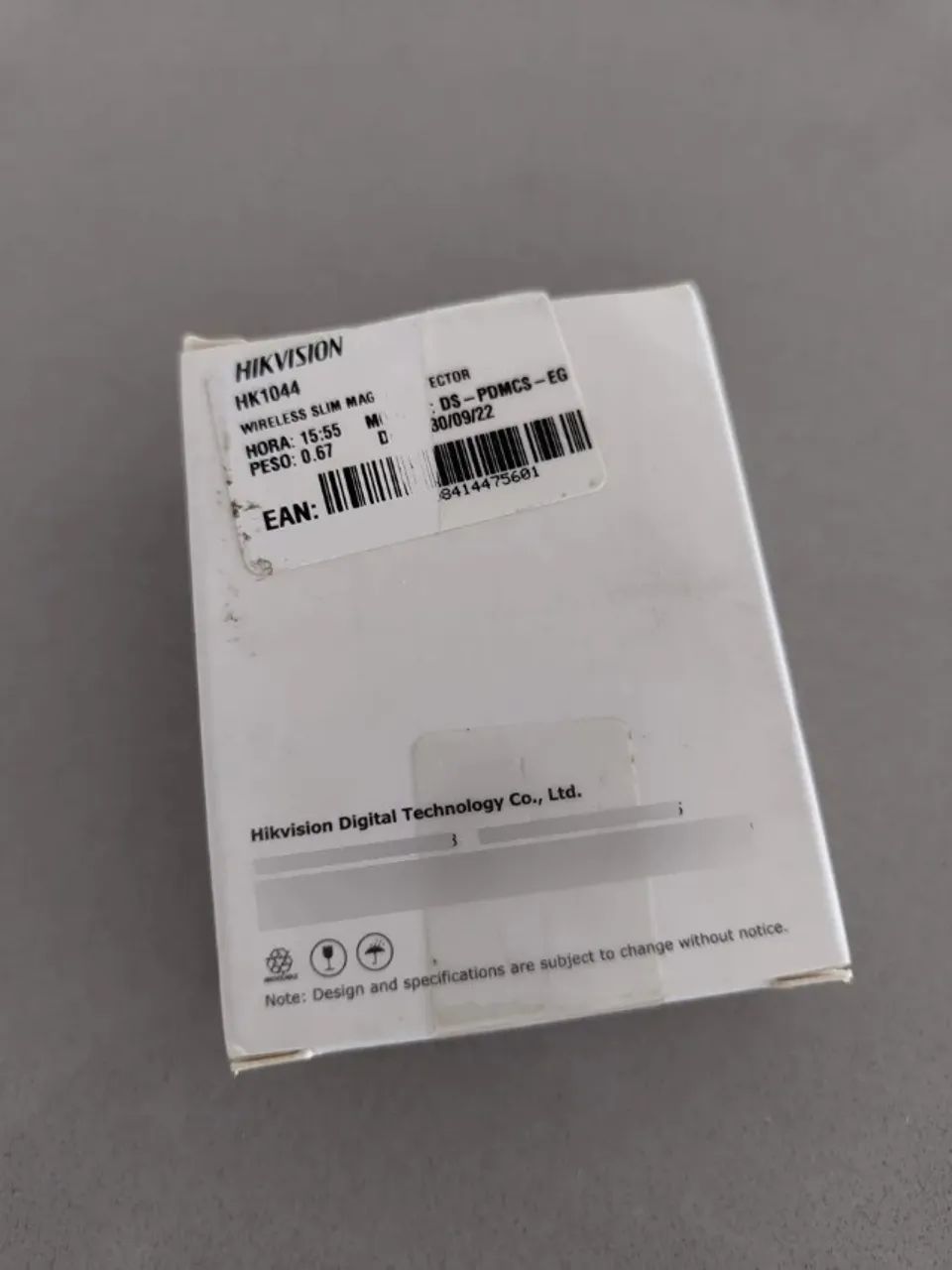 Sensor Magnético Ax Pro S/fio 868 Ds-pdmcs-eg2-we Hikvision - Foto 3