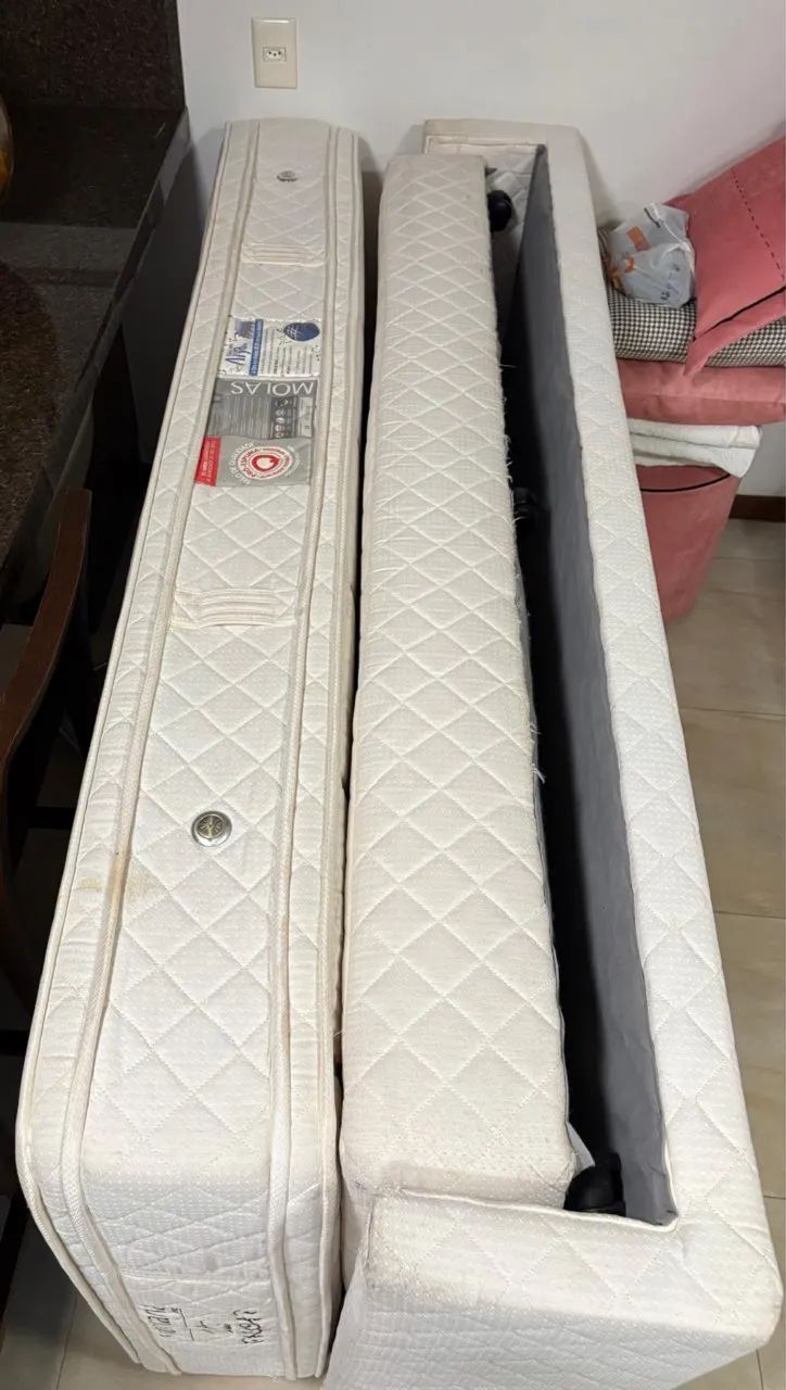 Vendo Cama Box Solteiro - Foto 3
