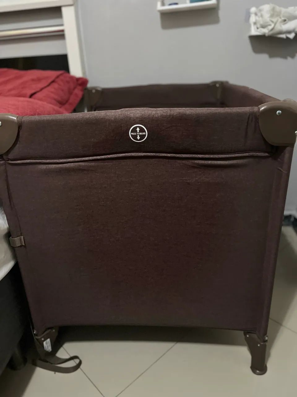 Berço acoplado bebê chiqueirinho co-sleeper cama - Foto 5