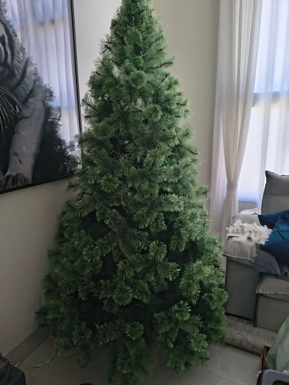 Árvore de Natal 2,10 metros  - Foto 2
