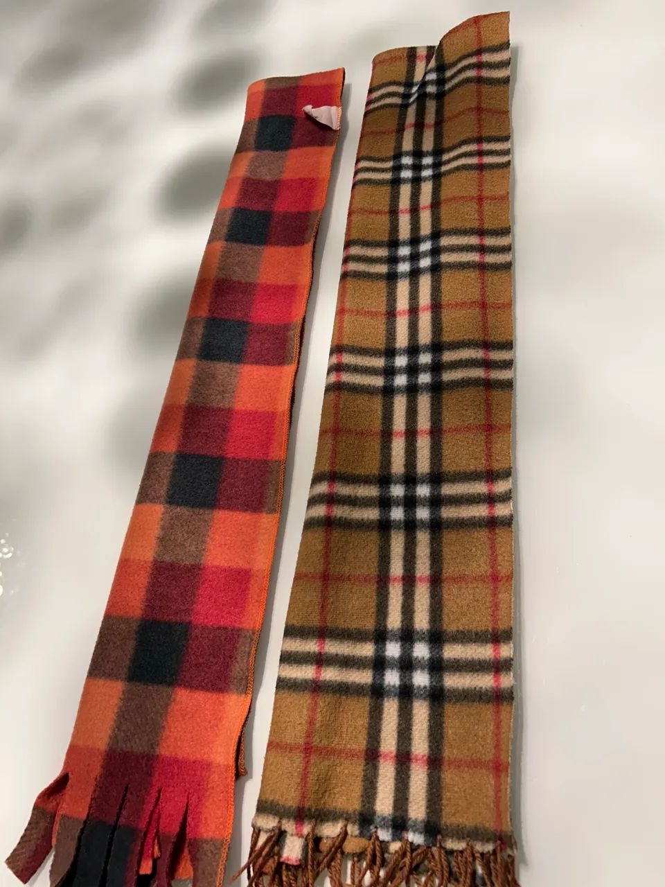 Par de Cachecol Lenço Echarpe Classicos de Inverno Unisex - Foto 4