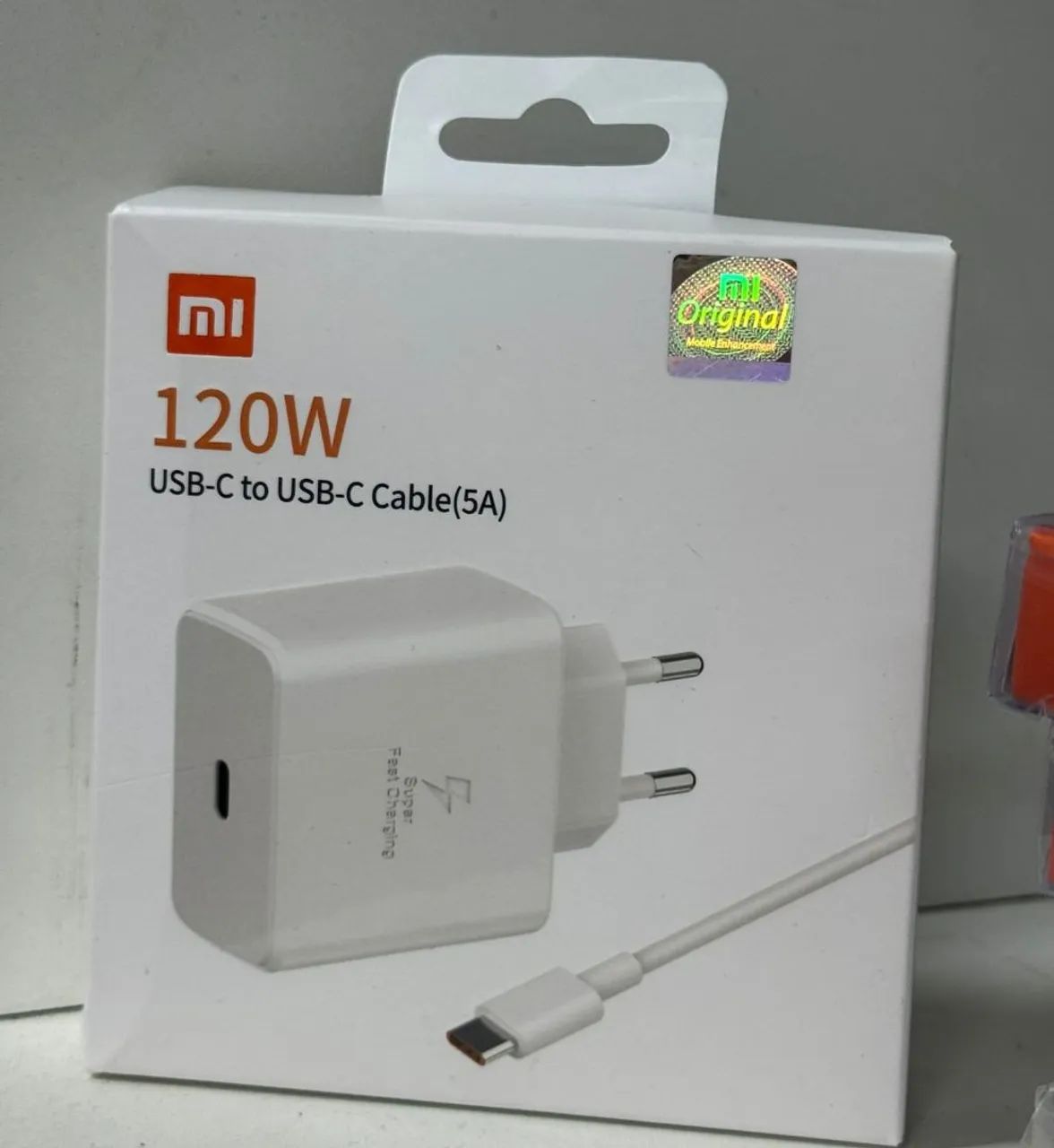Carregador tipo c 120w