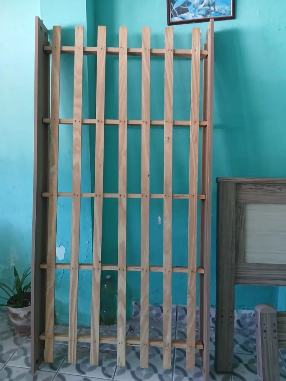 CAMA SOLTEIRO COM COLCHÃO PRA LEVAR  - Foto 3