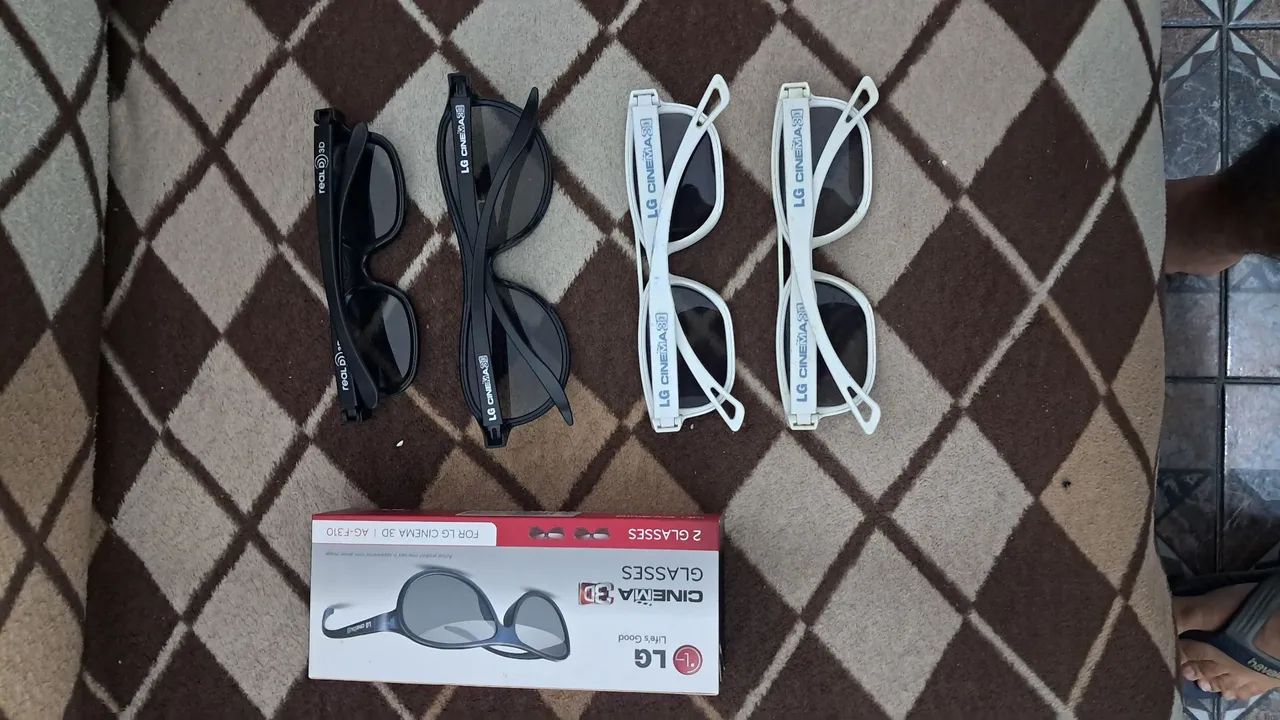 Kit óculos 3D passivo LG