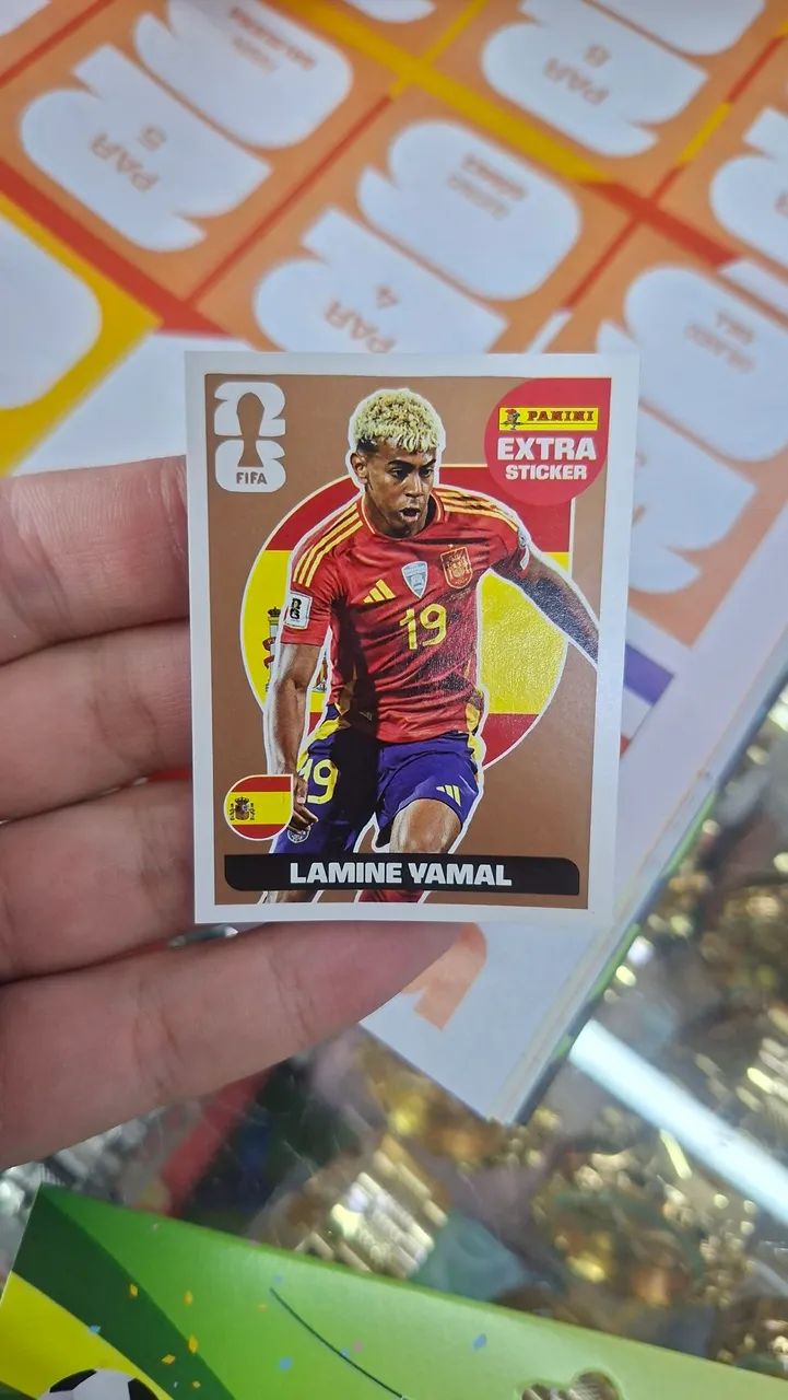 Figurinha Extra Lâmina Yamal