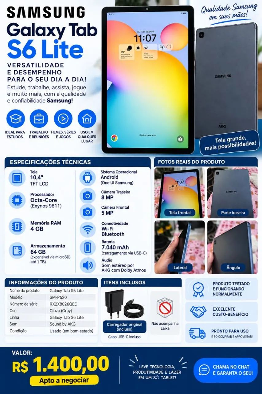 Tablet Samsung 