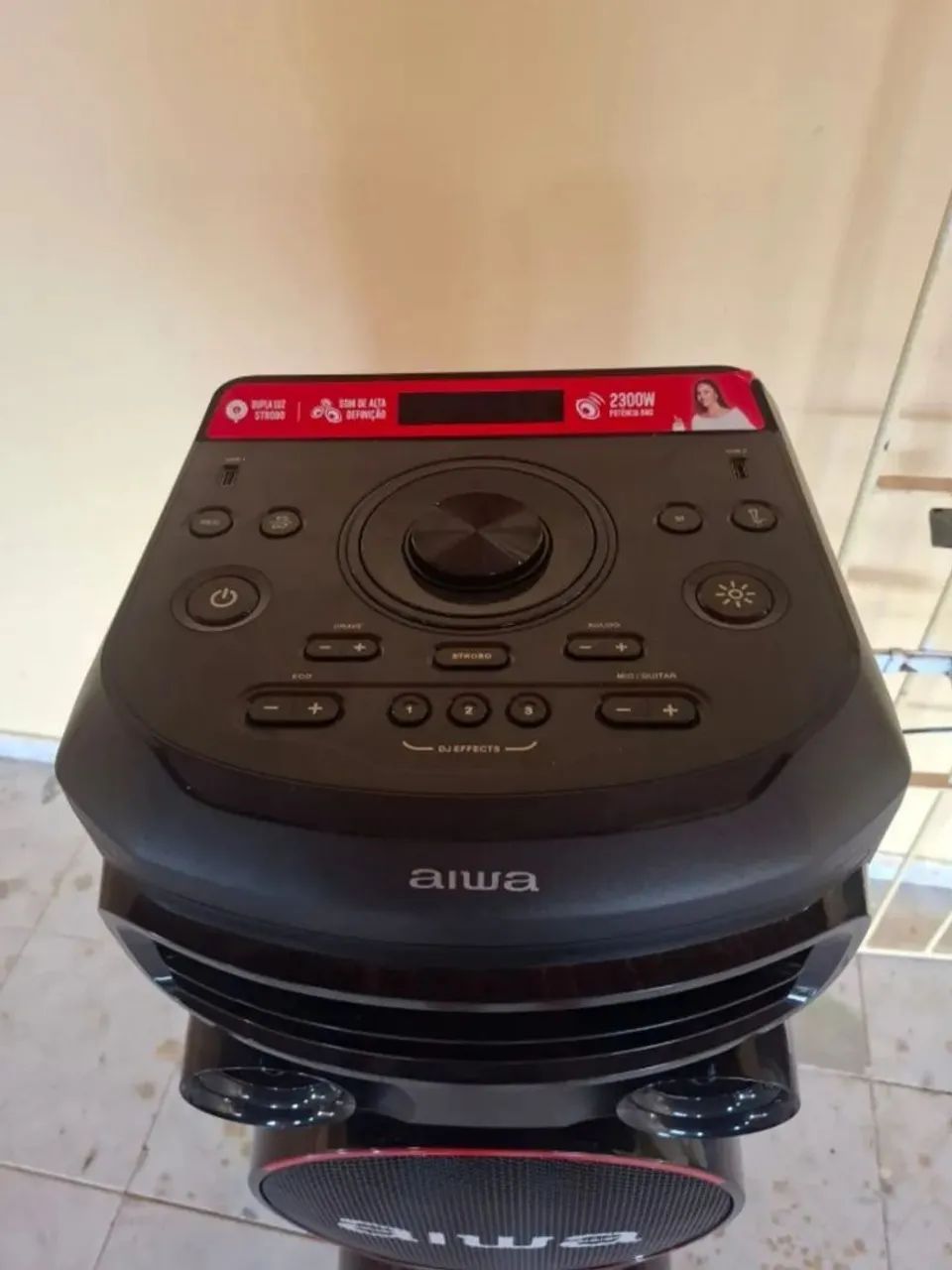 CAIXA DE SOM AIWA USADA  - Foto 2