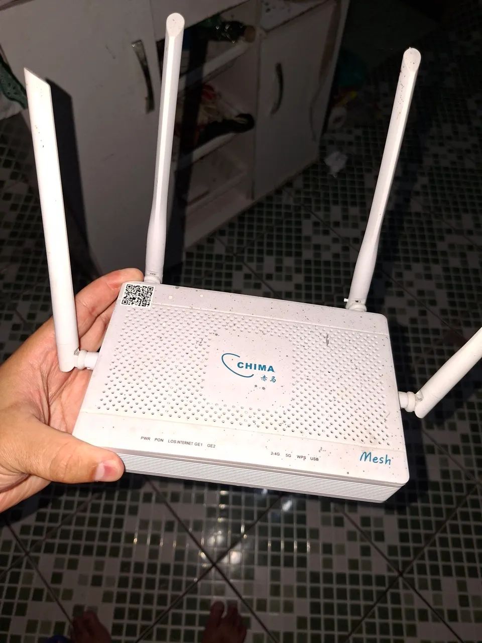 MODEM FIBRA 4 ANTENAS 