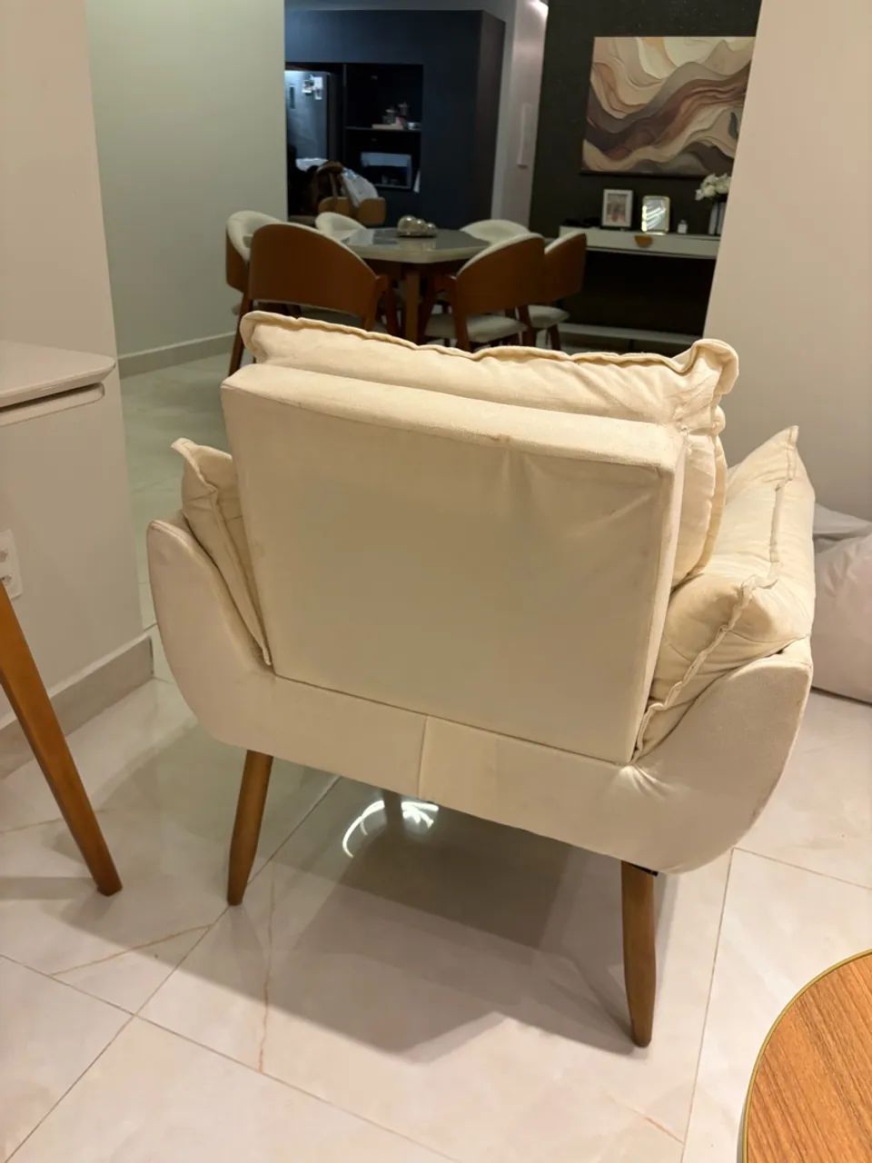 POLTRONA COM PUFF  - Foto 4