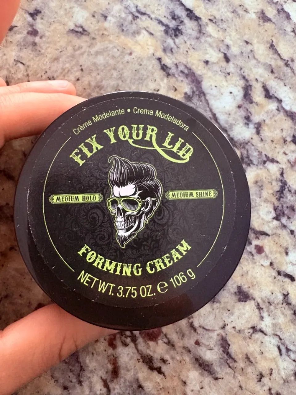 Pomada Fix Your Lid Forming Cream 110 Ml Fixação Brilho