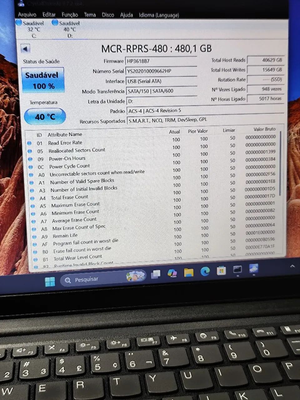 SSD SATA 480GB - Foto 3