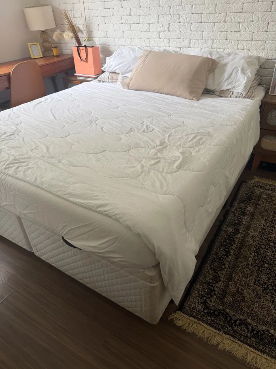 Cama baú + colchão queen da EMMA  - Foto 2