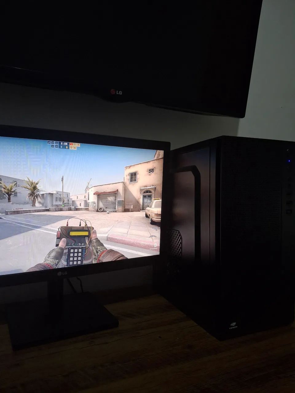 RODA CS TRANQUILO - PC GAMER BÁSICO + MONITOR - Foto 3