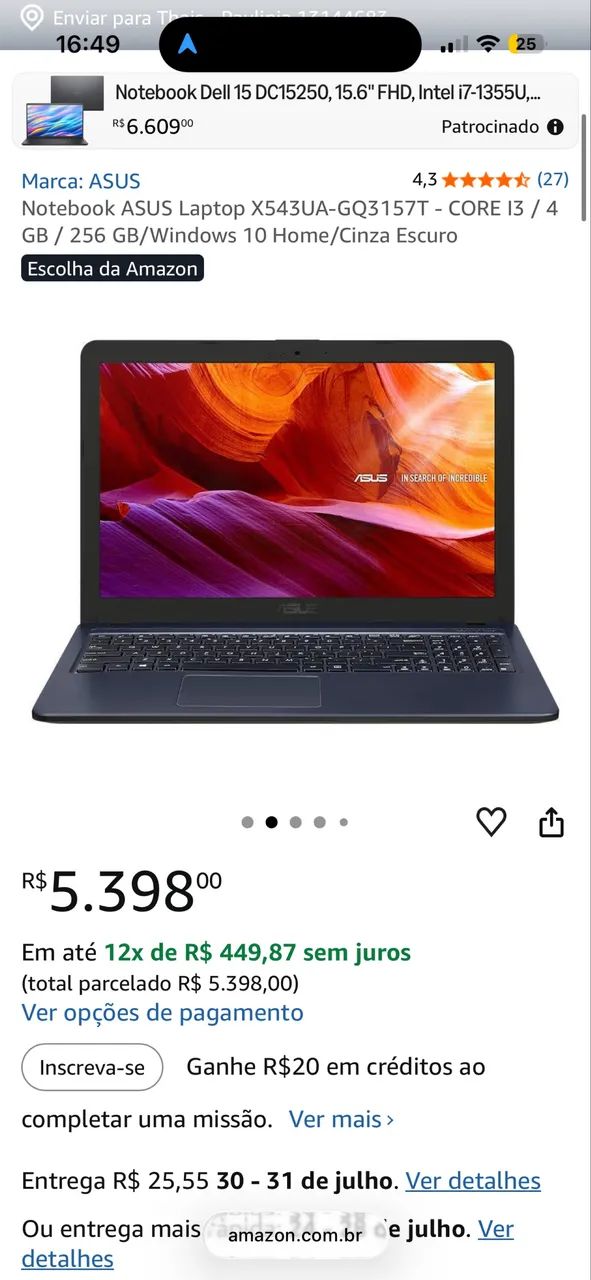 Notebook Asus - Foto 4