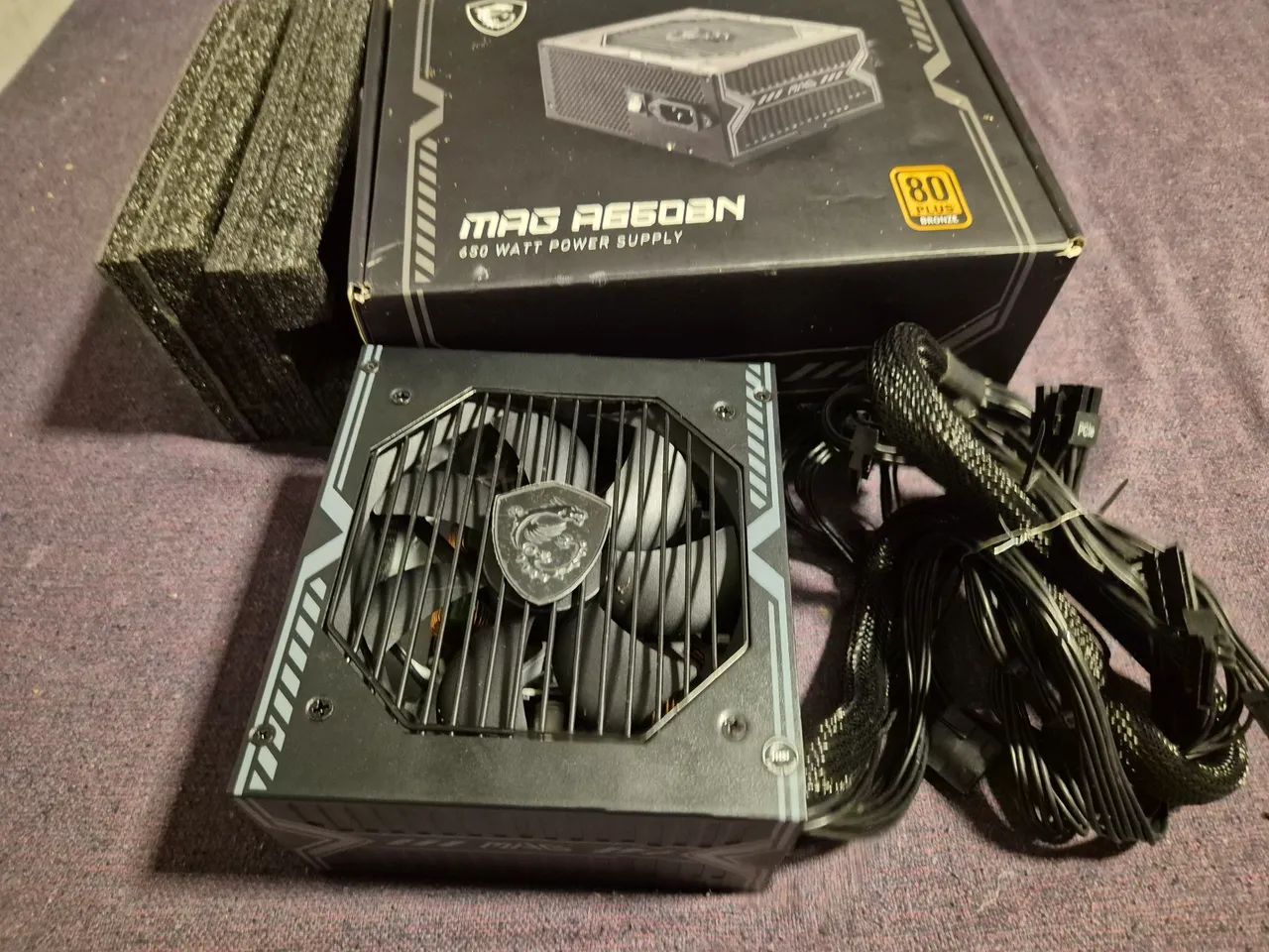 Fonte MSI 650W Nunca usada  - Foto 2