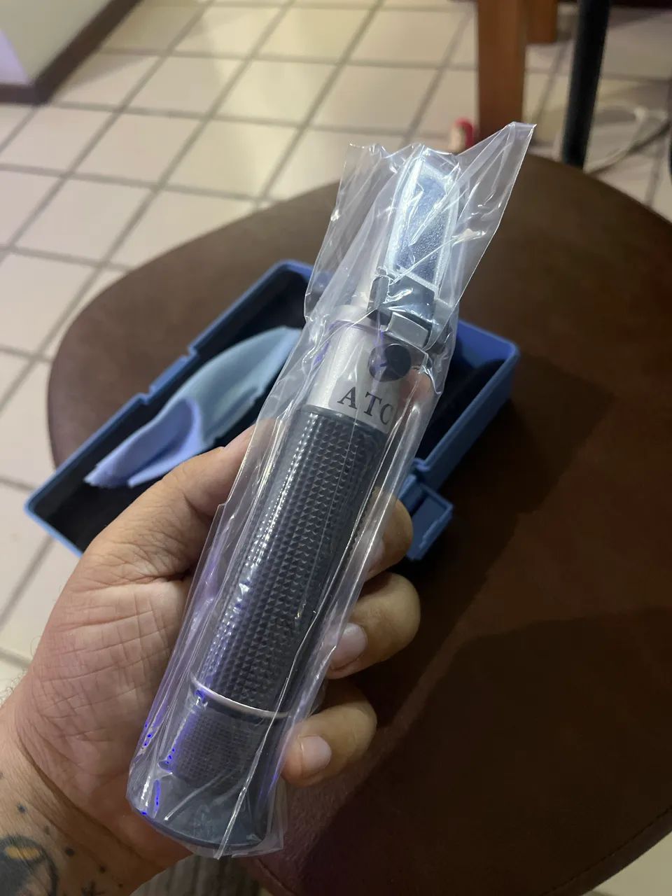 Refratômetro 80% teor alcoólico  - Foto 2