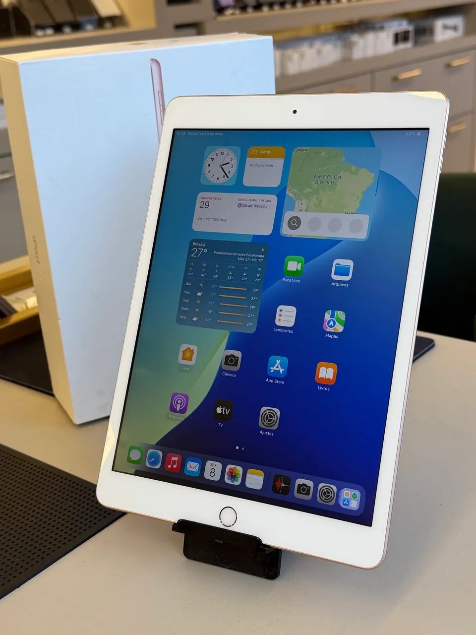 iPad 7 32gb Rose Semi Novo | Loja Física - Tablets e E-Readers