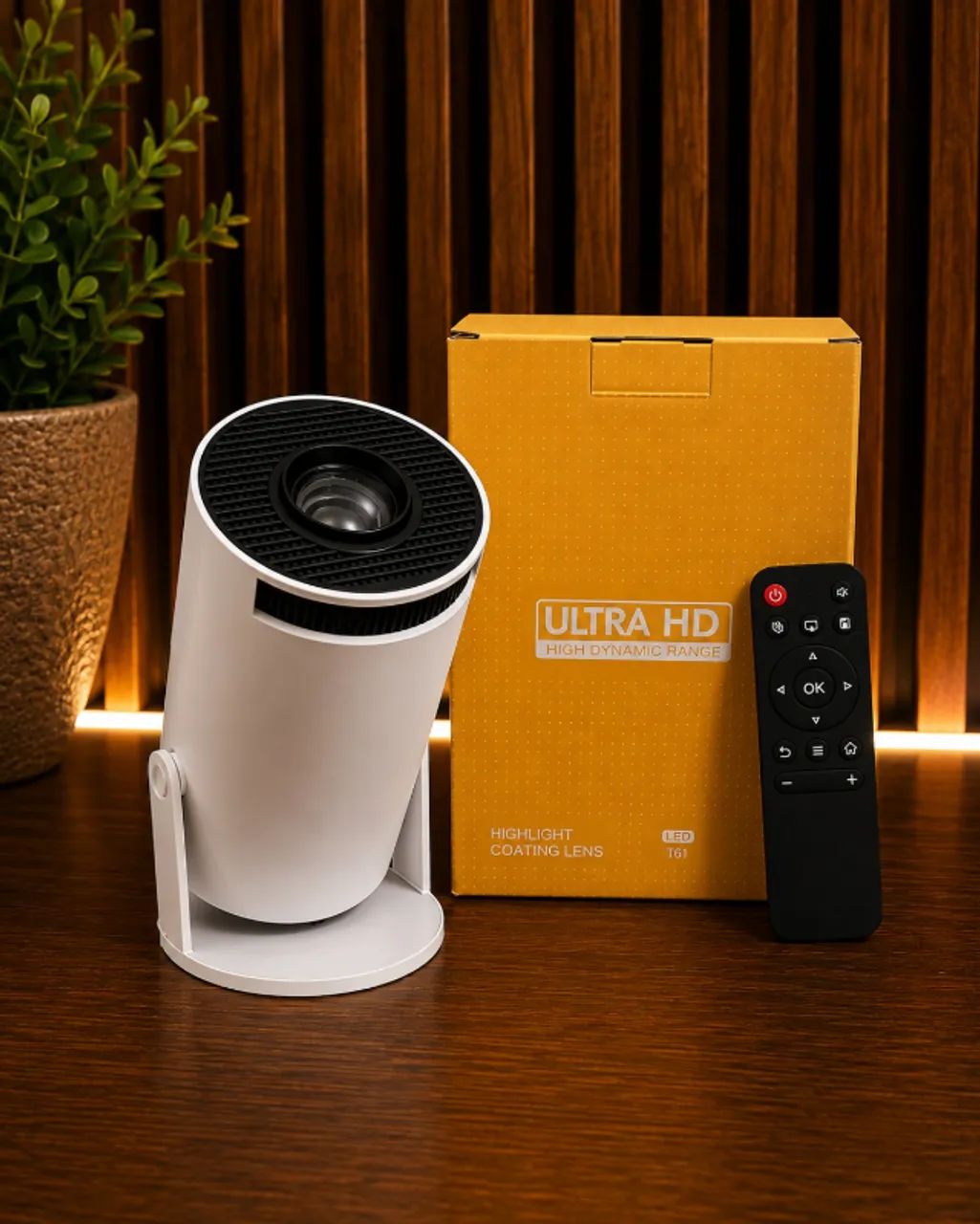 Projetor HY300 Android Wi-Fi Bluetooth + Entrega Grátis