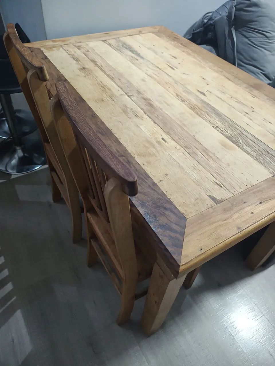 Vendo mesa madeira maciça  - Foto 4