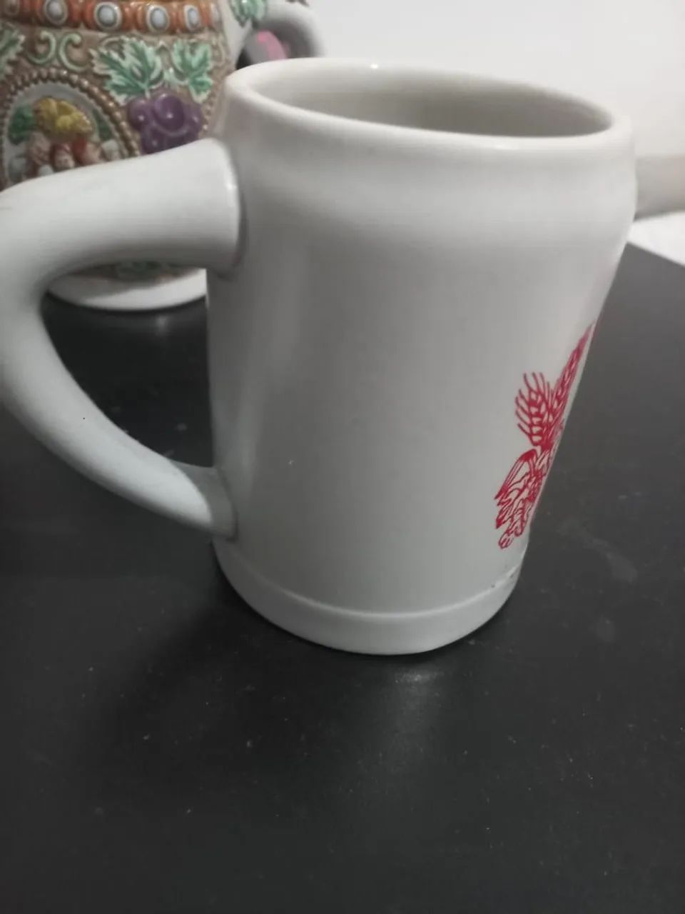 Caneca de porcelana estampada Antiga! - Foto 2