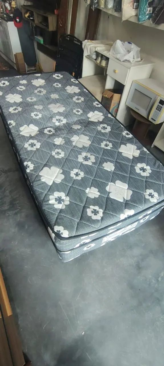 Cama Solteiro Espuma Pelmex - Usada (ENTREGA GRÁTIS) - Foto 5
