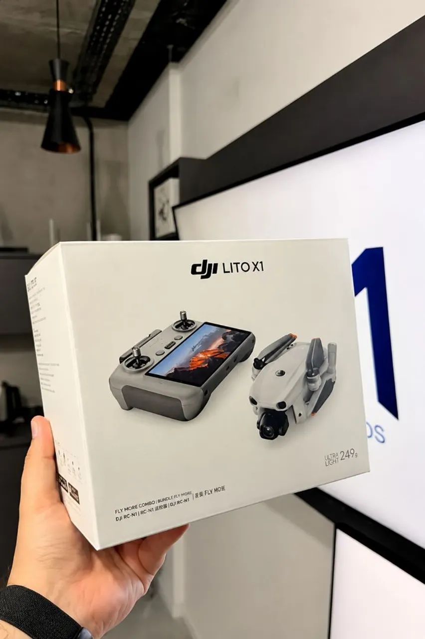 DJI LITO X1 FLY MORE COMBO RC2 (COM TELA) - NOVO LACRADO!<br><br> - Foto 3