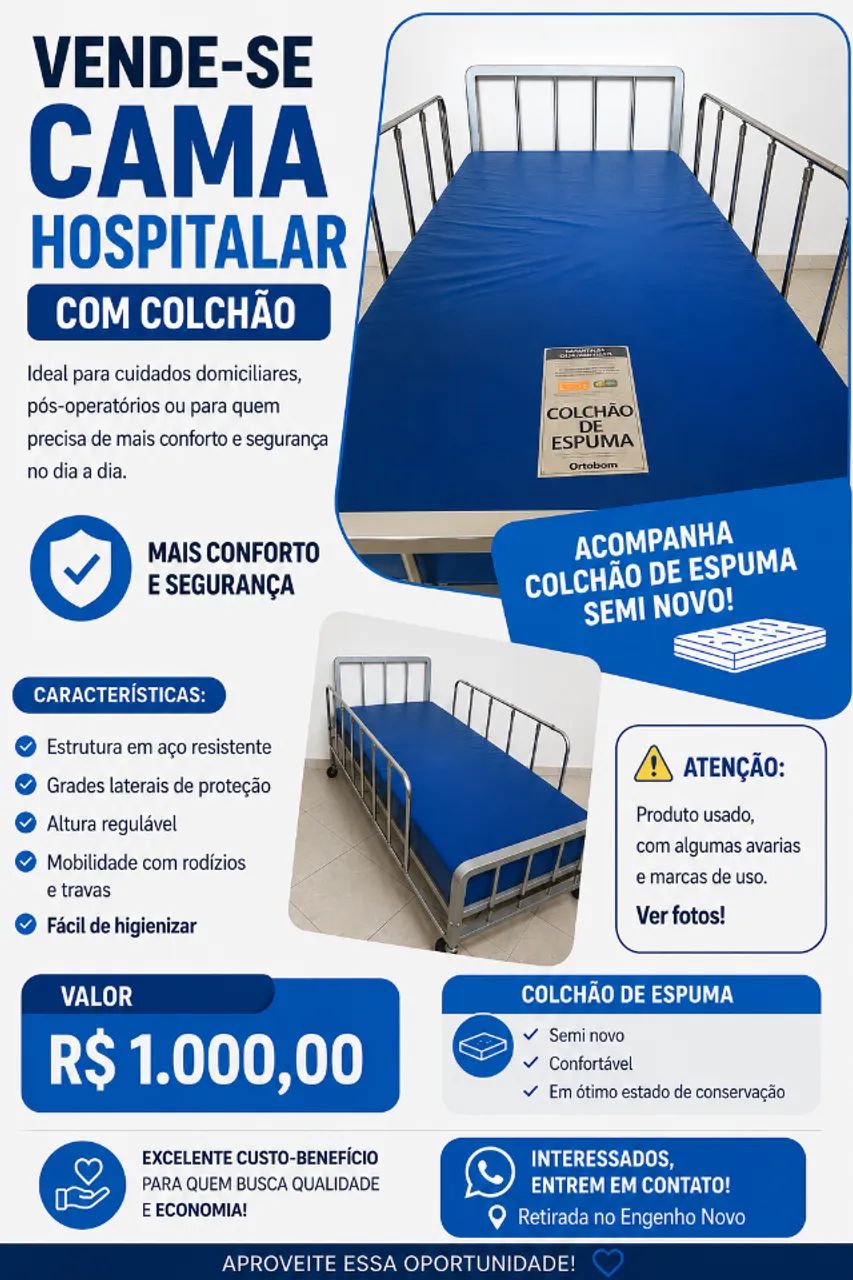 Cama hospitalar 
