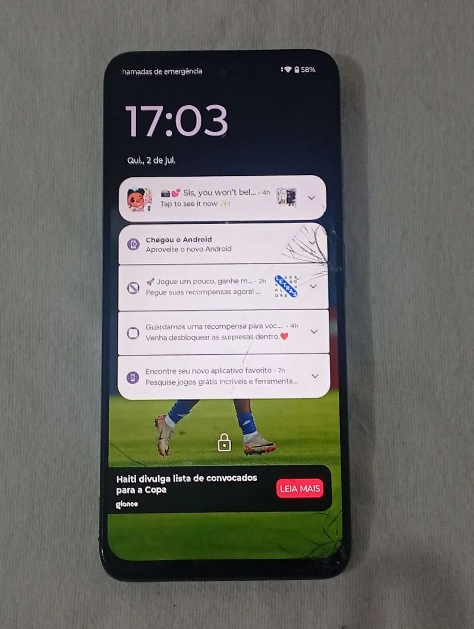 Motorola G35 5G | 256GB | NFC | Biometria | Funcionando Perfeitamente - Foto 2